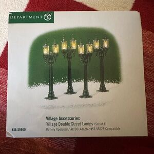 Village lamps Department 56